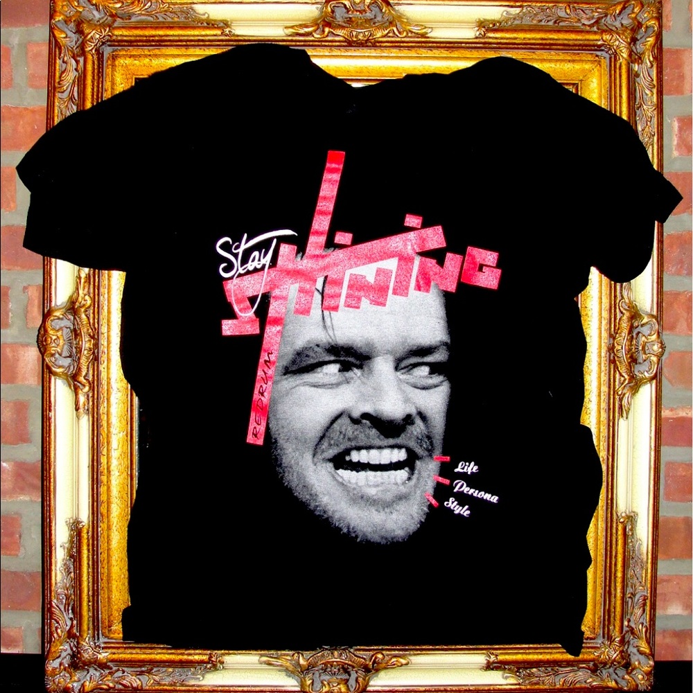 SYNAMATIQ LLC. x “STAY SHINING” TEE.
